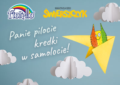 FIORELLO and the children’s magazine „Świerszczyk” take to the skies!
